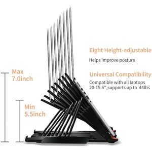 Laptop Stand Adjustable Laptop Computer Stand Multi-Angle Stand